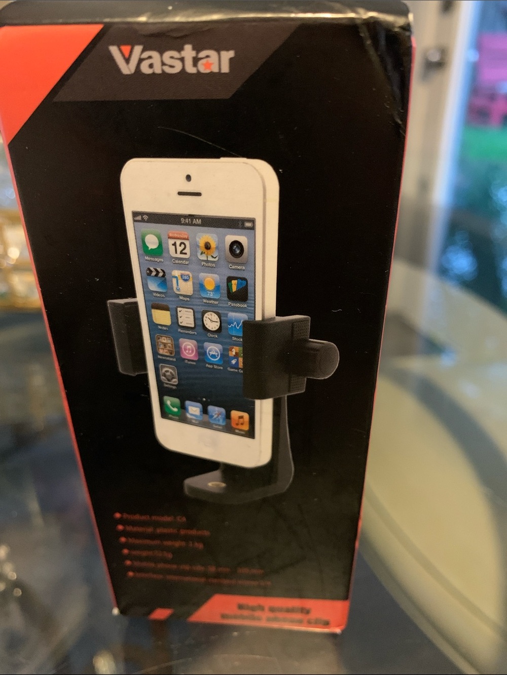 Black Universal Phone Car Mount Holder